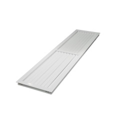 GRILA NHN 1200X300, ABS  LAMELE FIXE INCLINATE