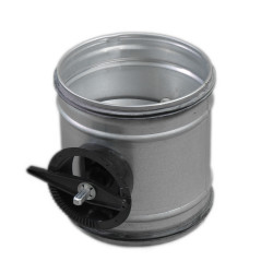 AIRFLOW DAMPER DSX160 + RUBBER SEAL + PVC