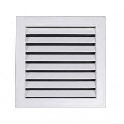 GRILA NUN 300X300 ABS  LAMELE FIXE INCLINATE
