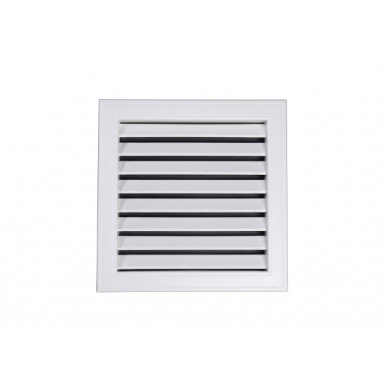GRILA NUN 450X450 ABS  LAMELE FIXE INCLINATE